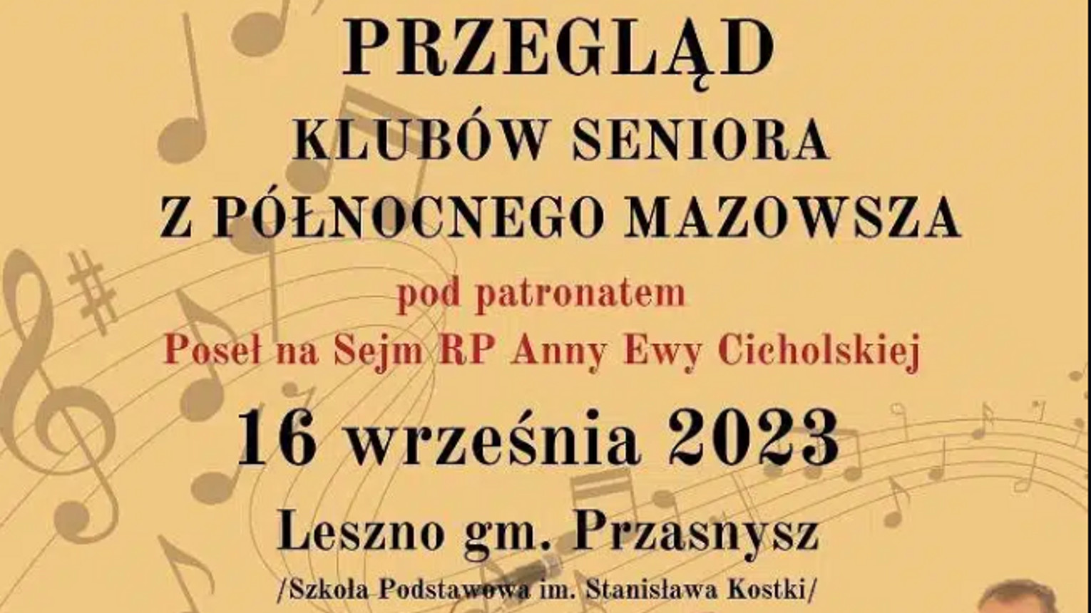 Przegl D Klub W Seniora P Nocnego Mazowsza Z Udzia Em Pose Anny