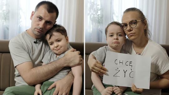 7-letni Alan walczy o życie. Potrzeba aż 17 mln zł na leczenie