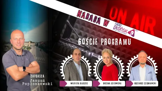 ABSOLUTORIUM, RAPORT O PŁOŃSKU, WYBORY PREZYDENCKIE: NARADA W RADIU PŁOŃSK Z RADNYMI RADY MIEJSKIEJ