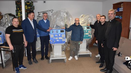 Aparaty do dializ przekazane dla Ukrainy