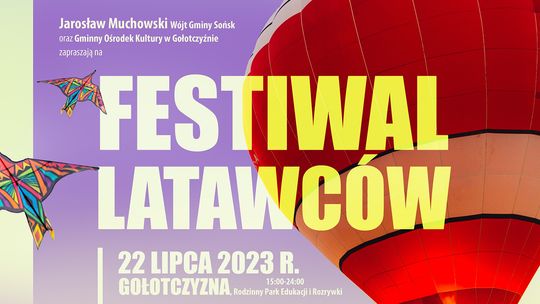 Będą konstruować i puszczać latawce. Festiwal odbędzie się w Gołotczyźnie