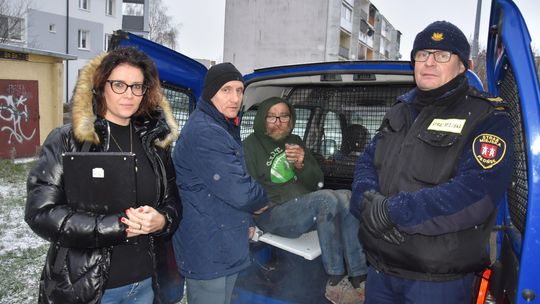 Bezdomność to taka straszna trwoga. Robert prześpi kolejną noc spokojnie