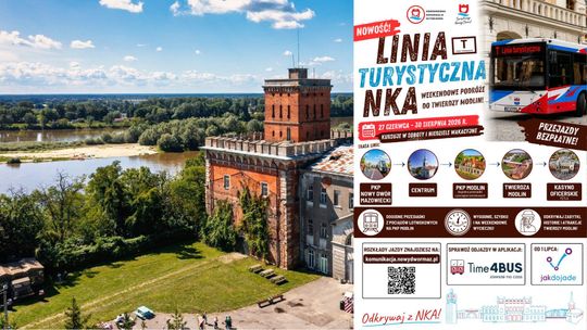 Bezpłatna Linia Turystyczna rusza w Nowym Dworze Mazowieckim