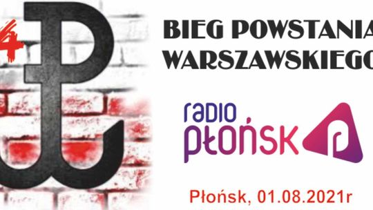 Bieg Powstania Warszawskiego Radia Płońsk 93,6 FM