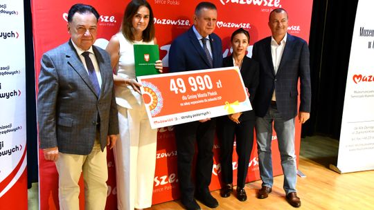 Blisko 50 tys. zł z budżetu Mazowsza dla Gminy Miasto Płońsk na zakup sprzętu dla płońskiej OSP Blisko 50 tys. zł z budżetu Mazowsza dla Gminy Miasto Płońsk na zakup sprzętu dla płońskiej OSP