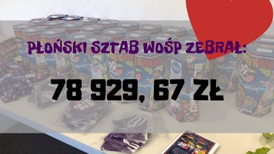 Blisko 79 tys. zł na koncie płońskiego sztabu WOŚP!