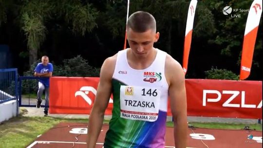 Brąz Mistrzostw Polski U23 dla Trzaski. Sprinter MKS Bank BS Płońsk 3. na 200m