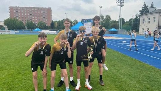 Brązowe medale dla uczniów płońskiej trójki w Mazowieckich Igrzyskach Szkolnych
