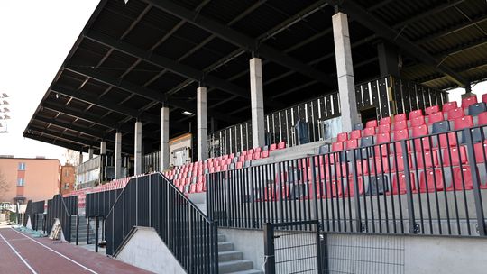 Budowa stadionu miejskiego w Płońsku na finiszu