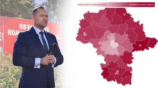 CIECHANÓW, NOWY DWÓR, PŁOCK: Wyniki głosowania w powiatach