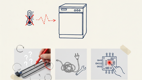 Co zrobić, gdy zmywarka nie grzeje wody? Diagnoza usterek krok po kroku