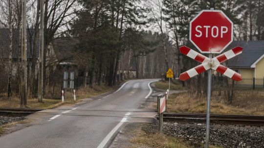 Coraz więcej wypadków na linii Nasielsk-Sierpc. Apel do kierowców