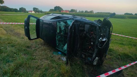 Czołówka po alkoholu w Latonicach. Kierowca miał 2 promile