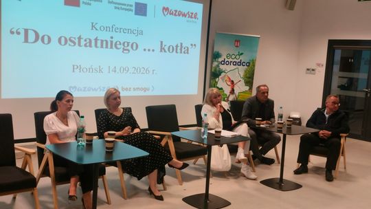 Do ostatniego... kotła. Konferencja dotycząca smogu i płońskich kopciuchów