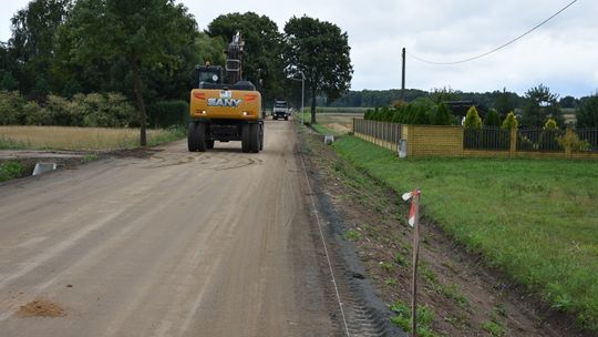 Droga w Strubinach gotowa we wrześniu