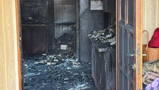 Duże straty po pożarze w Czerwińsku. Ruszyła zbiórka dla pogorzelców