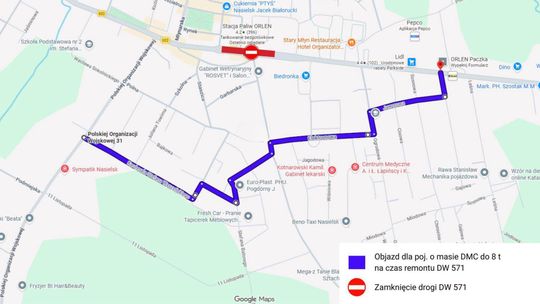 Duże utrudnienia w Nasielsku. Wkrótce rusza budowa ronda
