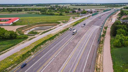GDDKiA informuje o postępie prac na budowie S7 między Płońskiem a Czosnowem