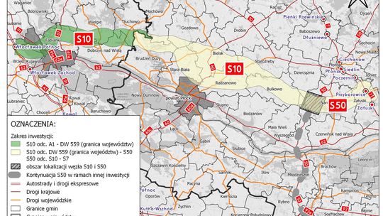 GDDKiA z przetargiem na nową S10. Trasa połączy Bydgoszcz i Toruń z Warszawą!