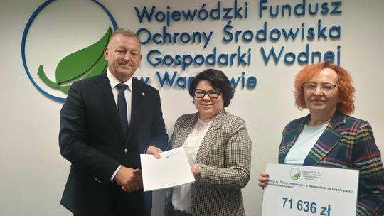 Gmina Bulkowo z dofinansowaniem na zabiegi pielęgnacyjne na terenie parku w Blichowie