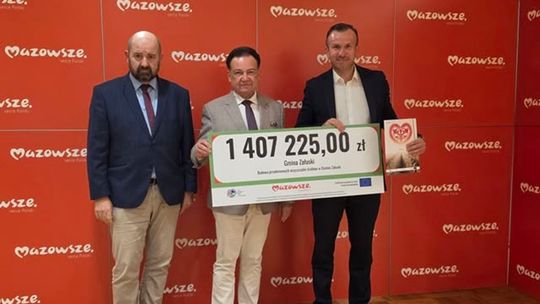 Gmina Załuski z dofinansowaniem na budowę oczyszczalni ścieków