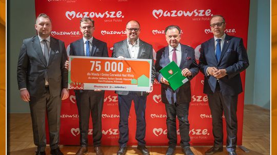 Gminy z dofinansowaniem z Samorządu Mazowsza na realizację zadań w sołectwach