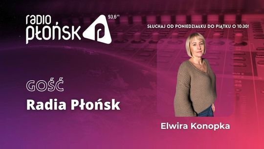 GOŚĆ Radia Płońsk - Elwira Konopka