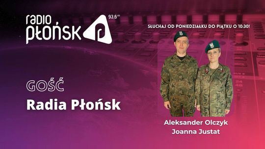 GOŚĆ Radia Płońsk - Joanna Justat i Aleksander Olczyk