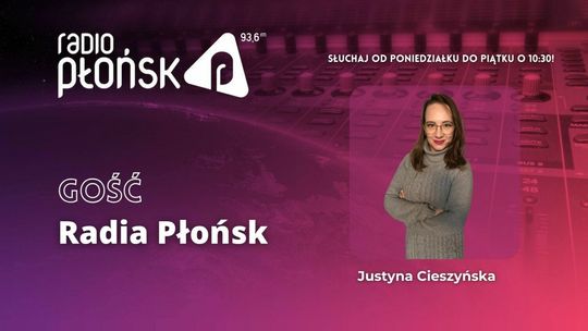 GOŚĆ Radia Płońsk - Justyna Cieszyńska