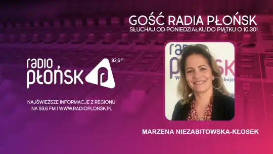 GOŚĆ Radia Płońsk - Marzena Niezabitowska-Kłosek