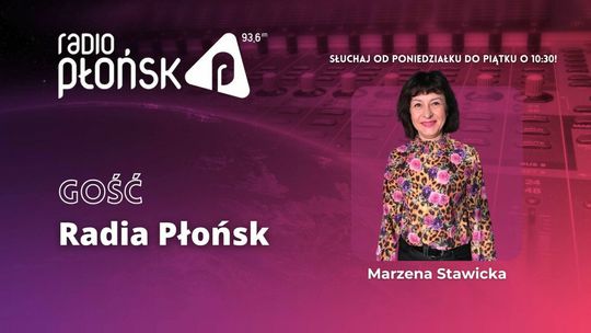 GOŚĆ Radia Płońsk - Marzena Stawicka