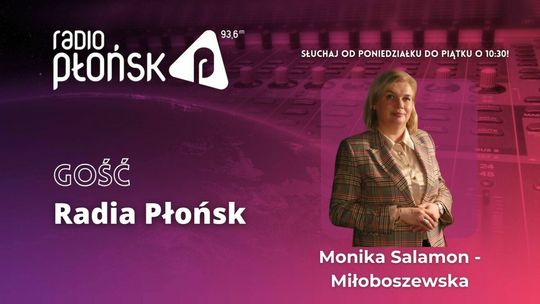 GOŚĆ Radia Płońsk - Monika Salamon - Miłoboszewska