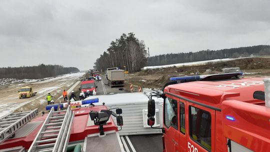 Groźne zdarzenie na DK7