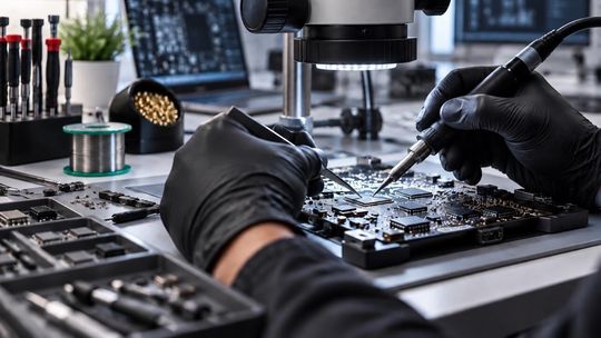 Jak wybrać usługę precyzyjnego lutowania elektroniki?