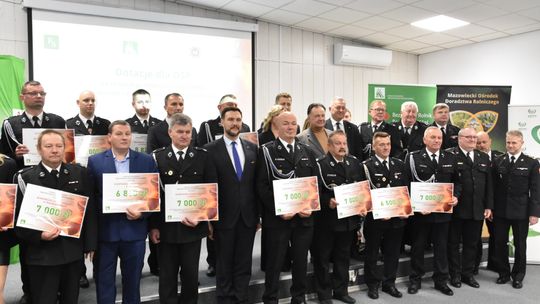 Jednostki OSP odebrały dotacje związane z ratownictwem i ochroną ludności