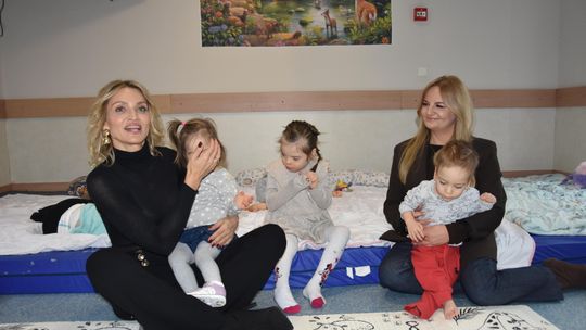 Justyna Sieniawska odwiedziła ośrodek w Kraszewie-Czubakach