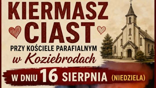 Kiermasz ciast w Koziebrodach. Dochód pomoże rodzinie poszkodowanej przez pożar
