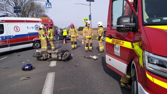 Kierowca ciągnika był pod wpływem alkoholu