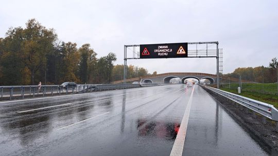 Kierowcy już korzystają z nowego odcinka S7 między Modlinem a Czosnowem