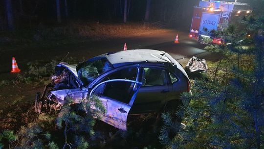 Kolejna śmiertelna ofiara na drogach powiatu płońskiego. Nie żyje 21-latek