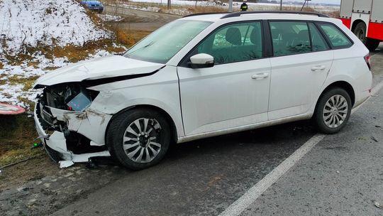 Kolejny wypadek na DK50. Jedna osoba trafiła do szpitala