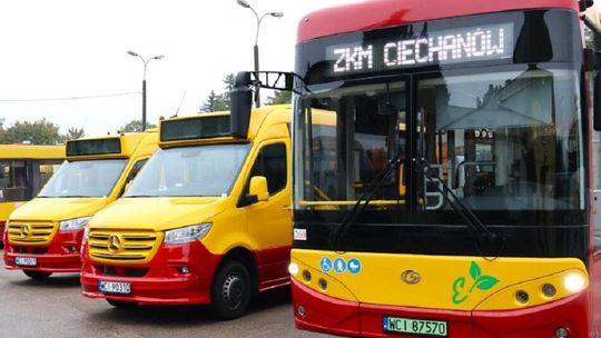 Komunikacja miejska we Wszystkich Świętych w Ciechanowie. Dodatkowe autobusy i zmieniona siatka połączeń