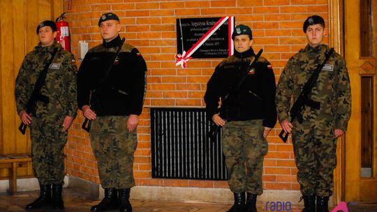 Koncert i odsłonięcie tablicy w Glinojecku w 160. rocznicę wybuchu Powstania Styczniowego