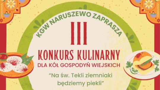 Konkurs Kulinarny KGW w Naruszewie: Zgłoś danie z ziemniaka i zdobądź nagrody!