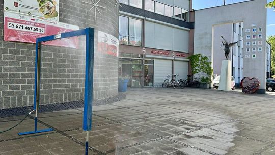 Kurtyny wodne stanęły w Płońsku