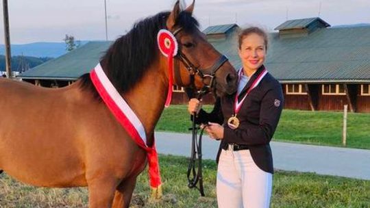 Marta Szyba-Giżyńska z trzecim miejscem w konnych mistrzostwach Polski