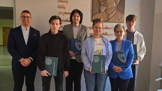 Matematyczni finaliści ogólnopolskiego konkursu z Płockiej