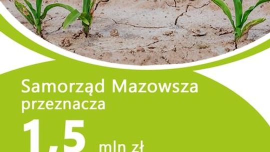 Monitoring suszy na Mazowszu. Samorząd wojewódzki czeka na wnioski