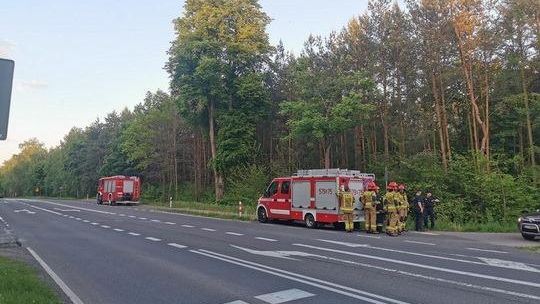 Motorower w rowie. Polcja ustala, co się stało.  