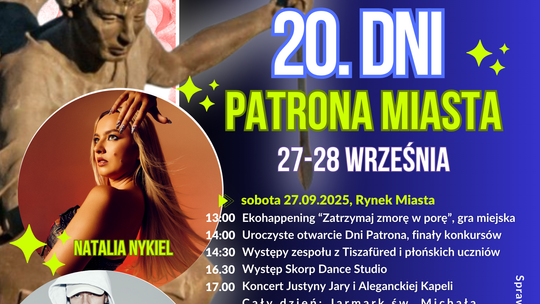 Natalia Nykiel i Chłopcy z Placu Broni zaśpiewają podczas Dni Patrona Miasta Płońska Natalia Nykiel i Chłopcy z Placu Broni zaśpiewają podczas Dni Patrona Miasta Płońska